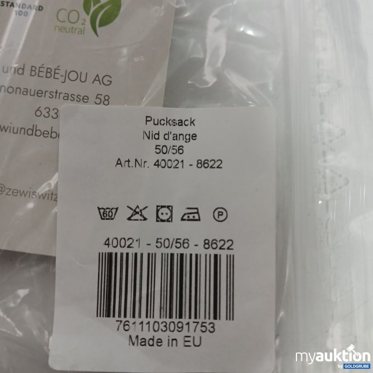 Artikel Nr. 921299: Zewi Pucksack Nid d'ange 50/56