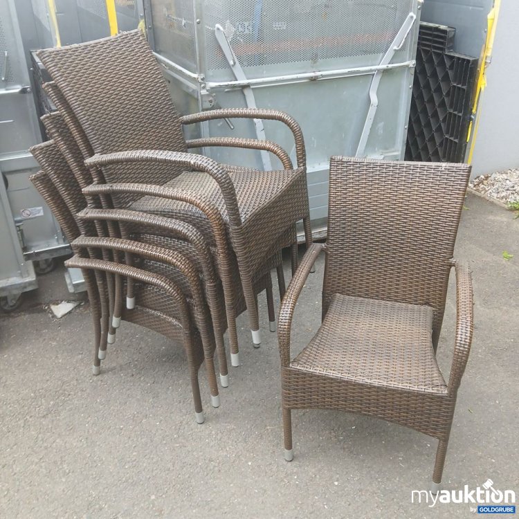 Artikel Nr. 926299 Artikel Nr. 926299: Rattan Gartenstuhl stapelbar