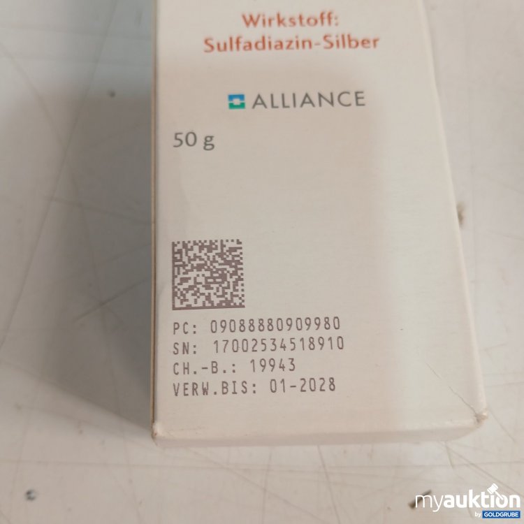 Artikel Nr. 938299 Artikel Nr. 938299: Flammazine Creme 50 g