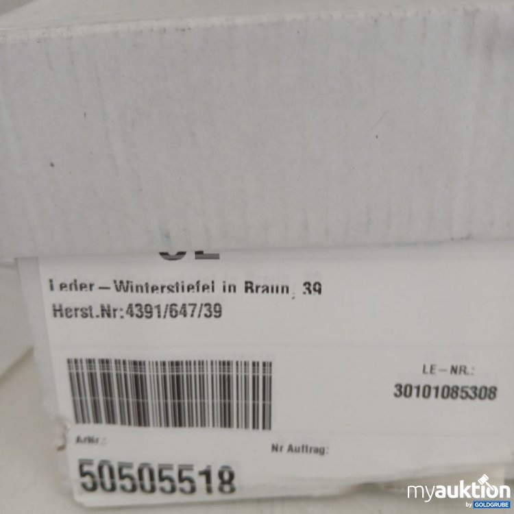 Artikel Nr. 954299: Kmins Leder Winterstiefel Braun 39