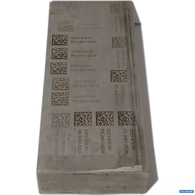 Artikel Nr. 955299: Stahl-Musterstück für Lasergravur 