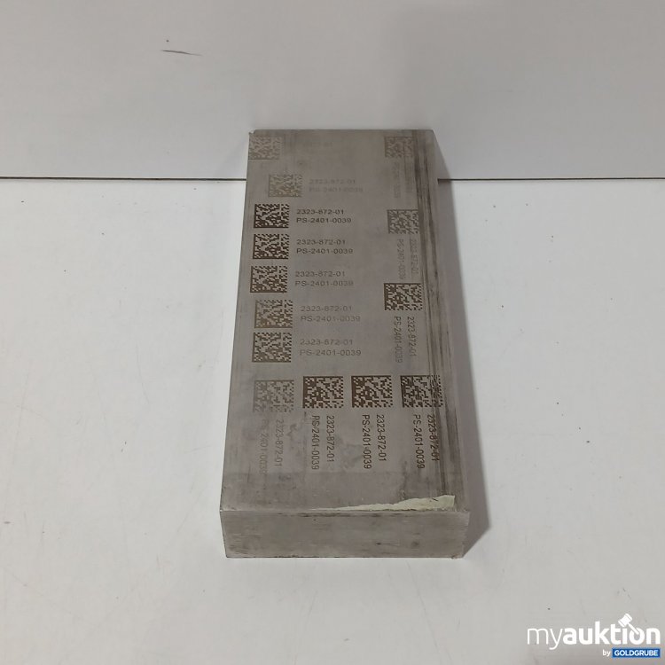 Artikel Nr. 955299: Stahl-Musterstück für Lasergravur 