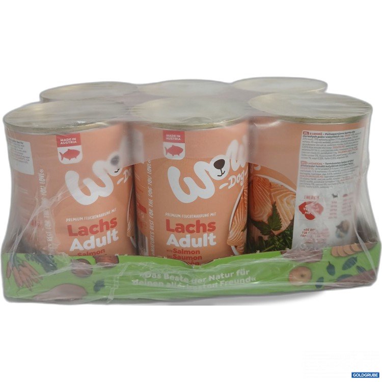Artikel Nr. 959299: Wow Adult Hundefutter Lachs 6x400g 