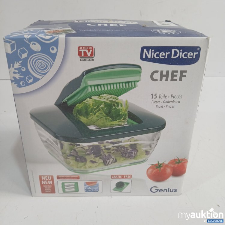 Artikel Nr. 996299 Artikel Nr. 996299: Genius Nicer Dicer Chef 15Teile