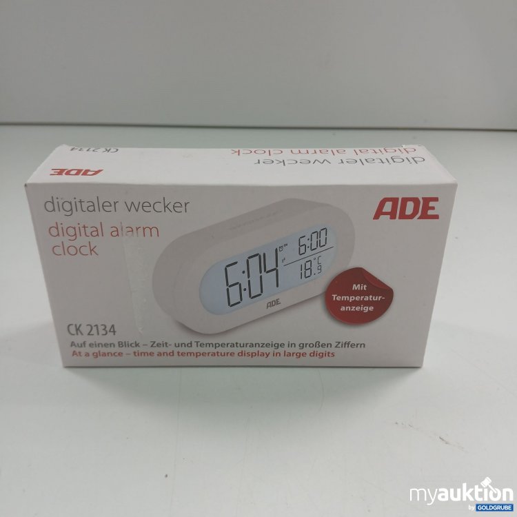 Artikel Nr. 397300 Artikel Nr. 397300: ADE Digitaler Wecker CK 2134