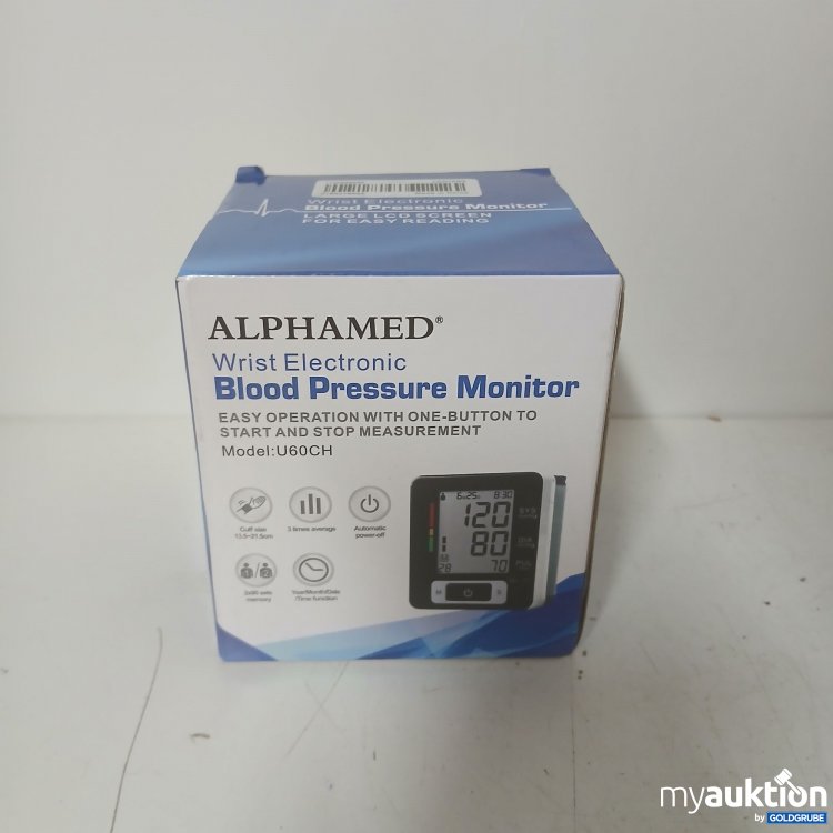 Artikel Nr. 399300 Artikel Nr. 399300: Alphamed Blood Pressure Monitor U60CH