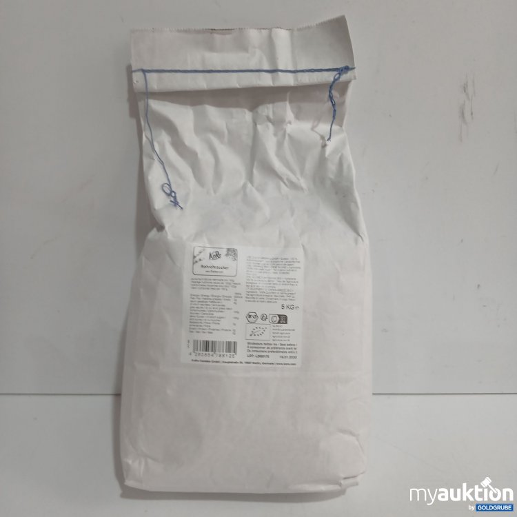 Artikel Nr. 460300: KoRo Rohrohrzucker aus Zuckerrohr 5kg 
