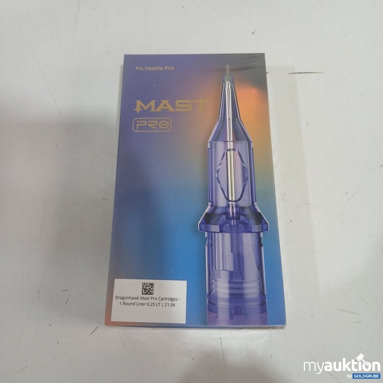 Artikel Nr. 465300 Artikel Nr. 465300: Mast Pro Dragonhawk Mast Pro Cartridges 1 Round Liner 0,25LT 0801RL 20Stk