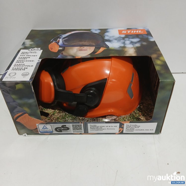 Artikel Nr. 523300: Stihl Spielzeughelm 42-54cm ab 4 Jahren 