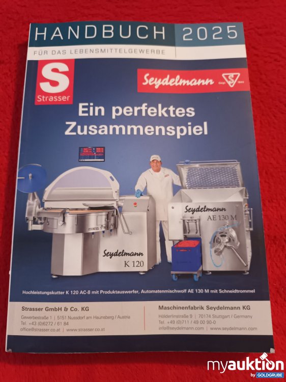Artikel Nr. 927300: Handbuch 2025 für das Lebensmittelgewerbe