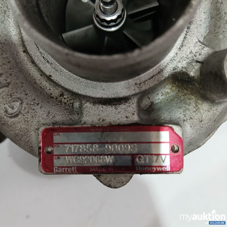 Artikel Nr. 950300: Garrett 14 Turbolader 