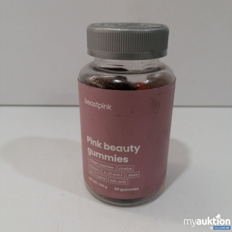 Artikel Nr. 951300: Beastpink Pink Beauty Gummies 60Stk 