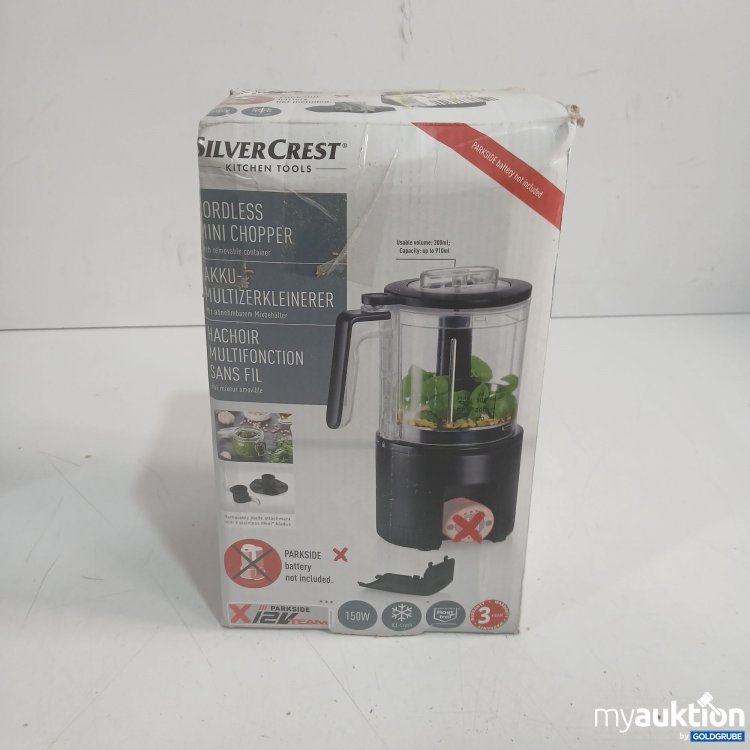 Artikel Nr. 996300 Artikel Nr. 996300: Silvercrest Akku Multizerkleinerer