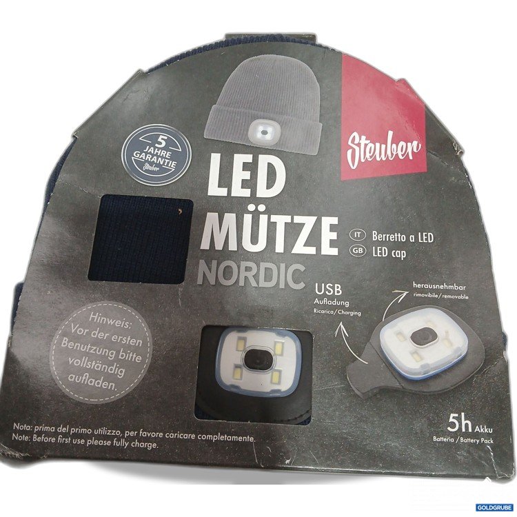 Artikel Nr. 523301: Steuber LED Mütze Nordic one size Blau