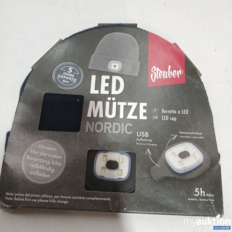 Artikel Nr. 523301: Steuber LED Mütze Nordic one size Blau