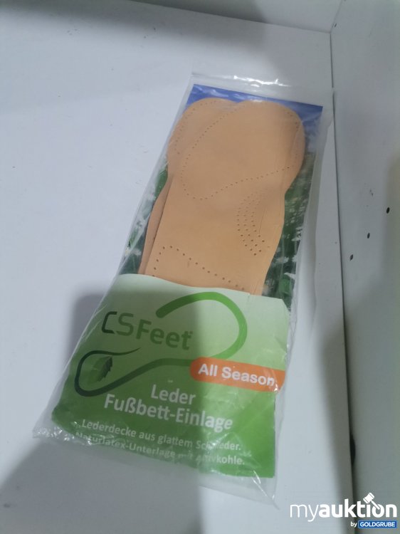 Artikel Nr. 856301 Artikel Nr. 856301: Cs feet LederFußbett Einlage