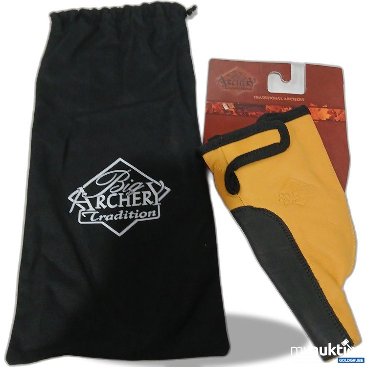 Artikel Nr. 889301: Big Archery Taradition Big T.Bow Hand Glove Rh Shooter Md 53C745