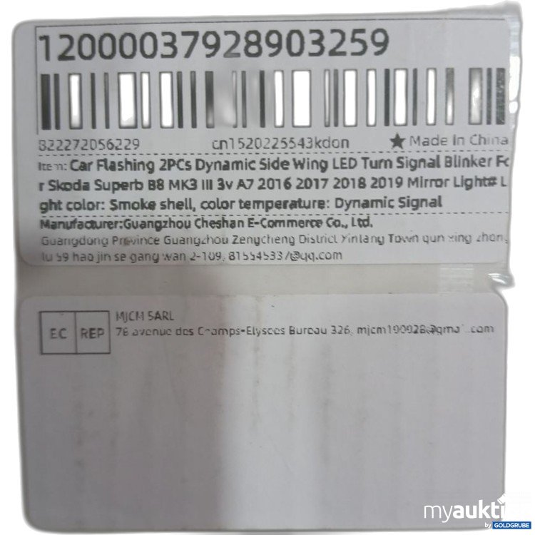 Artikel Nr. 919301: Skoda Blinker Set 2 Stück