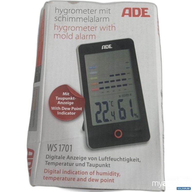 Artikel Nr. 932301: ADE Hygrometer WS 1701