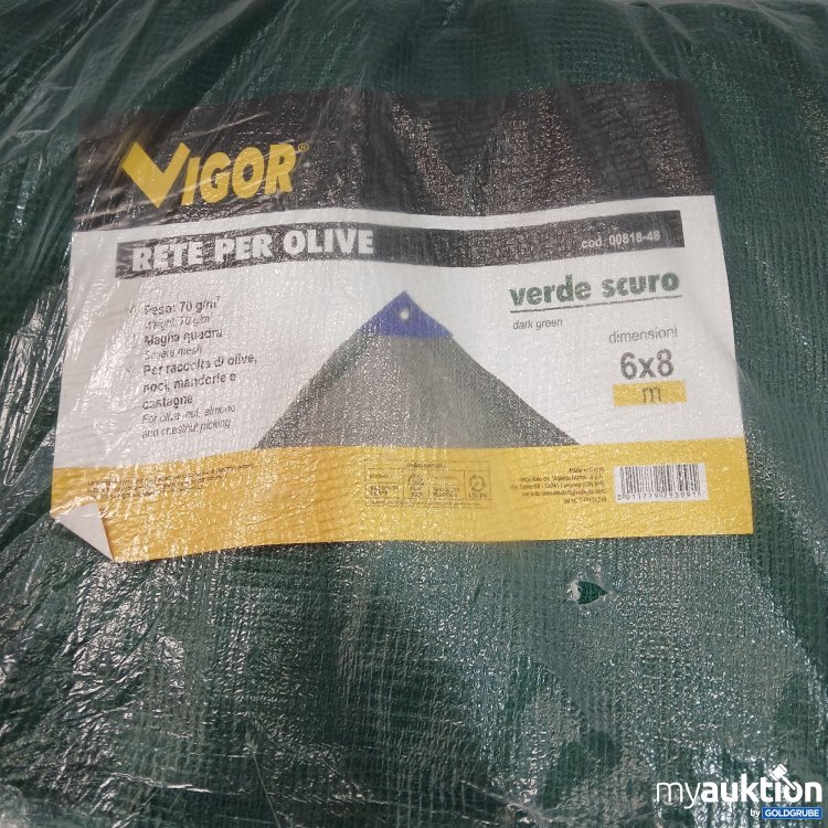 Artikel Nr. 952301 Artikel Nr. 952301: Vigor Netz Verde Scuro Grün 6x8m