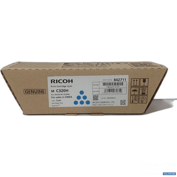 Artikel Nr. 955301: Ricoh M C320H Tonerkartusche Cyan