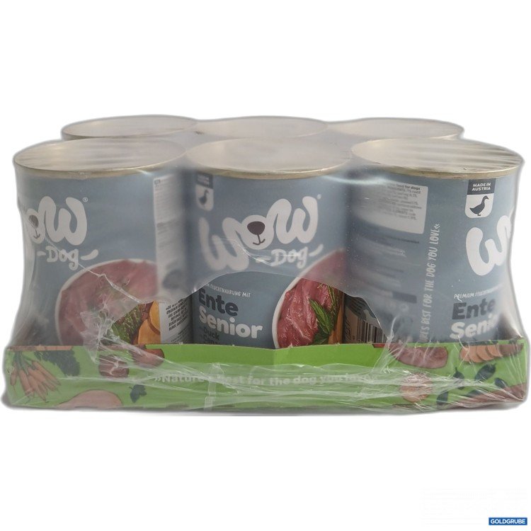 Artikel Nr. 959301: Wow Senior Hundefutter Ente 6x400g 