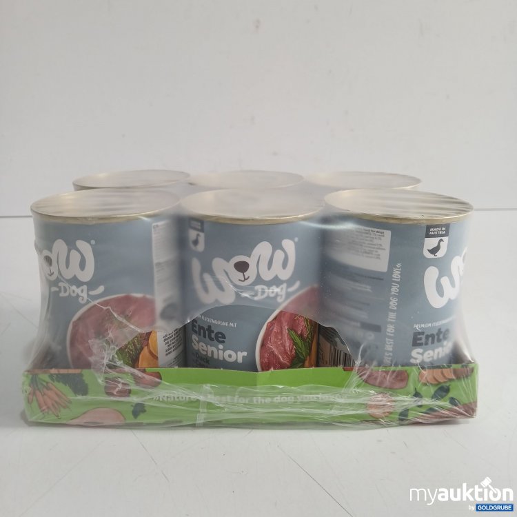 Artikel Nr. 959301: Wow Senior Hundefutter Ente 6x400g 