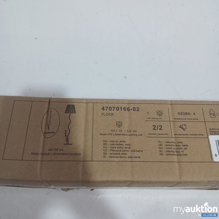 Artikel Nr. 970301 Artikel Nr. 970301: BDSK Lamp Body "Flock" 47070166-02