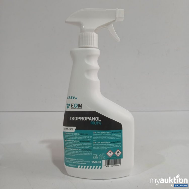 Artikel Nr. 972301: EQM Isopropanol 99,9% 750ml