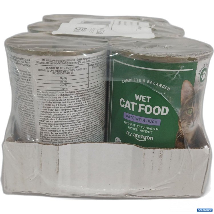 Artikel Nr. 985301: Amazon Katzenfutter Pate with Duck 6x400g
