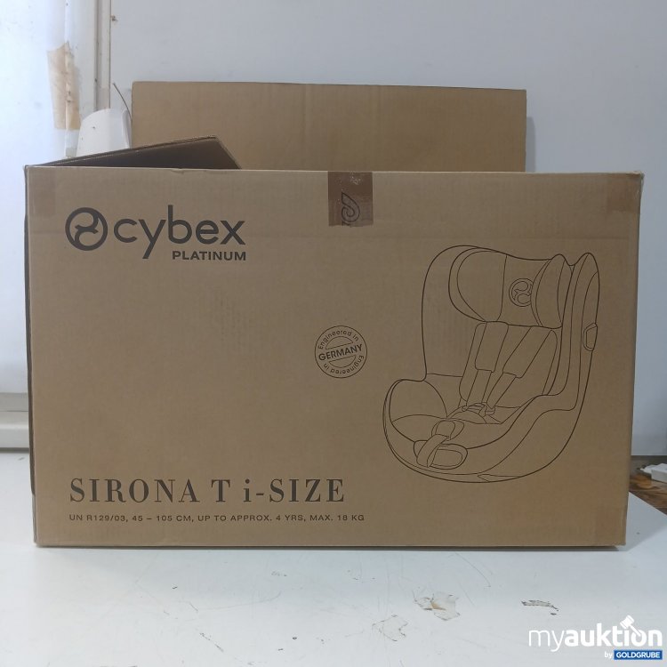 Artikel Nr. 469302 Artikel Nr. 469302: cybex Kindersitz Sirona T i-Size
45-105cm 18kg