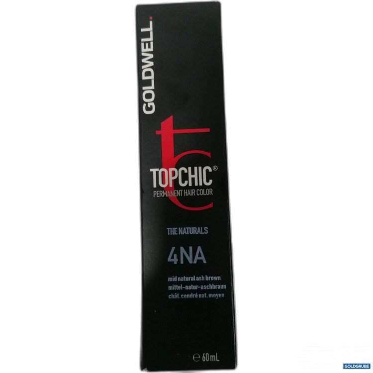 Artikel Nr. 886302: Goldwell Topchic Permanent Hair Color 4NA Mittel Natur Aschbraun 60ml