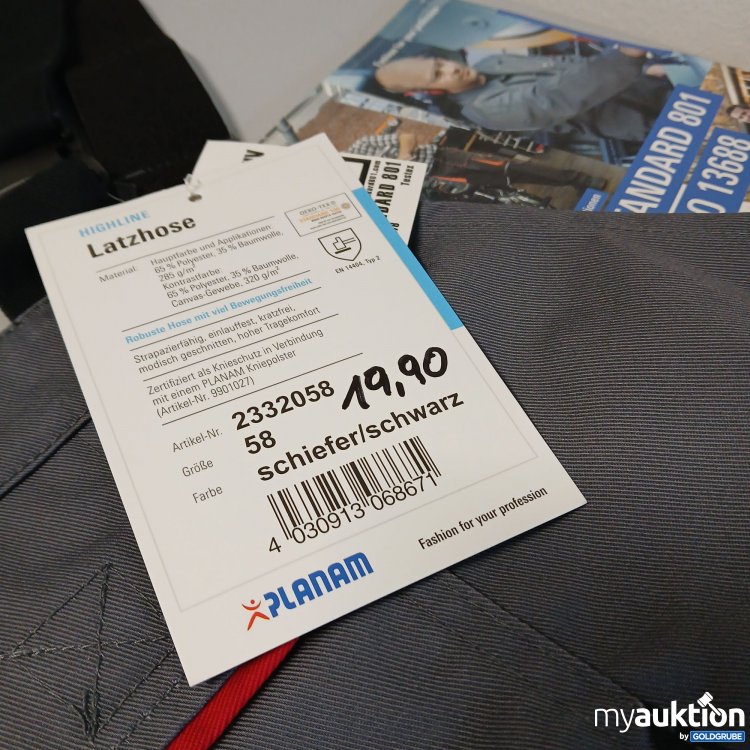 Artikel Nr. 908302: Planam Latzhose 