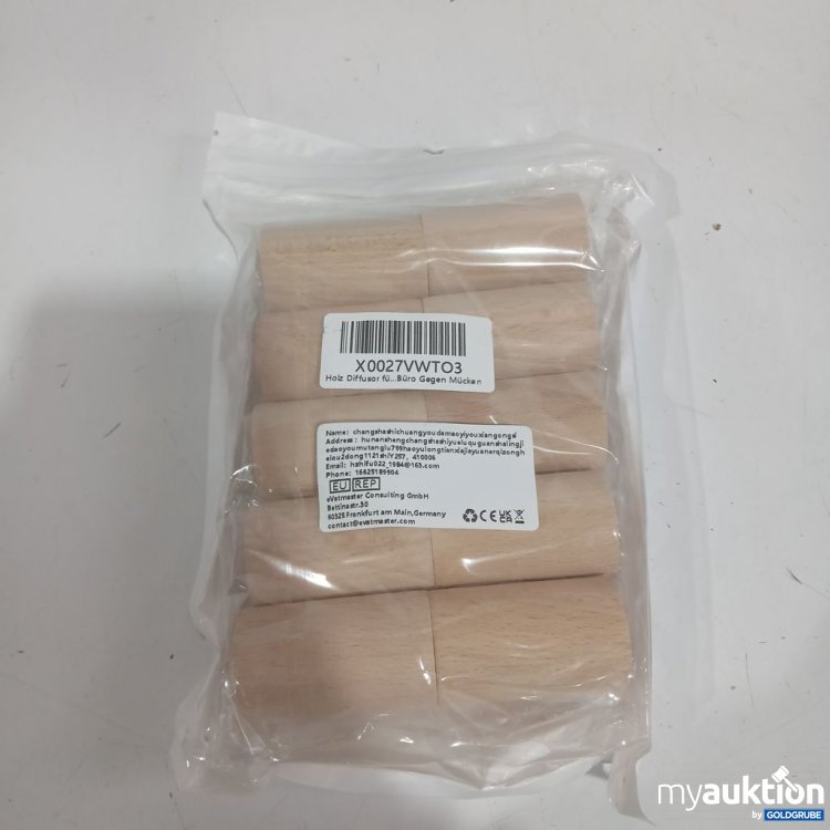 Artikel Nr. 912302: Holz Diffusor Blöcke gegen Mücken