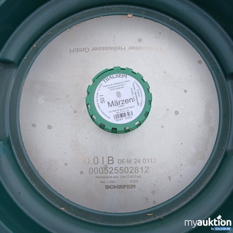 Artikel Nr. 938302: Thalheimer Heilwasser GmbH 50 l Fass Märzen