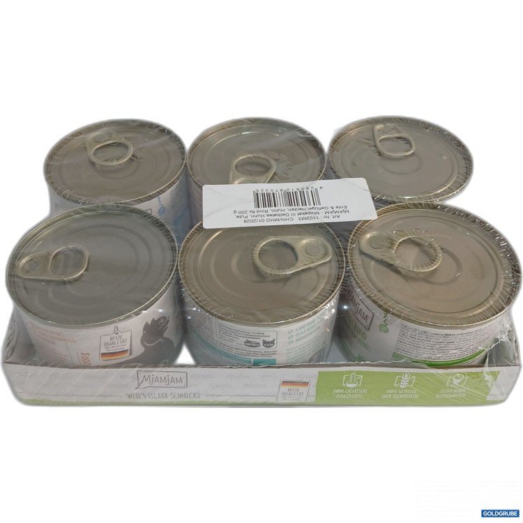 Artikel Nr. 958302: Mjamjam Katzenfutter Mixpaket II 6x200g 