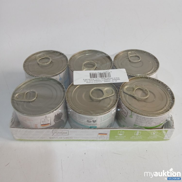 Artikel Nr. 958302: Mjamjam Katzenfutter Mixpaket II 6x200g 