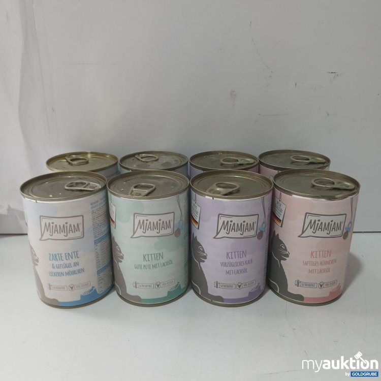 Artikel Nr. 973302: Mjamjam Kitten diverse Sorten 8×400g