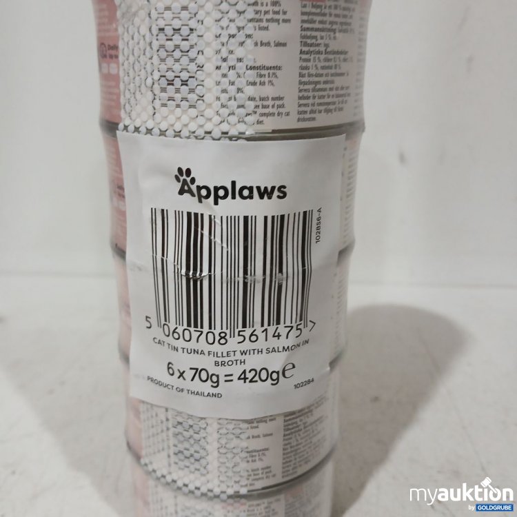 Artikel Nr. 978302: Applaws Tuna Fillet with Salmon 6x70 g