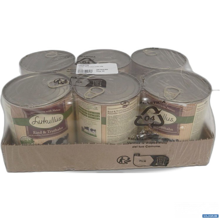 Artikel Nr. 984302: Lukullus Rind&Truthahn mit Kart. 6x800g