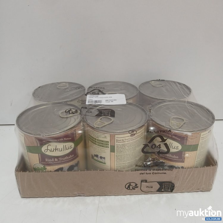 Artikel Nr. 984302: Lukullus Rind&Truthahn mit Kart. 6x800g