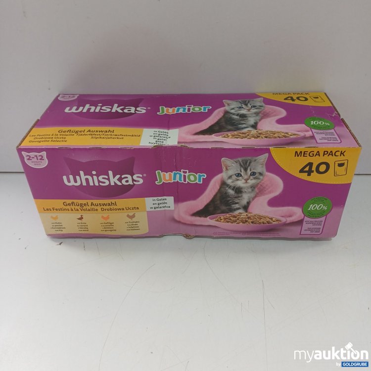 Artikel Nr. 987302: Whiskas Junior Mega Pack Geflügel, 40x85g