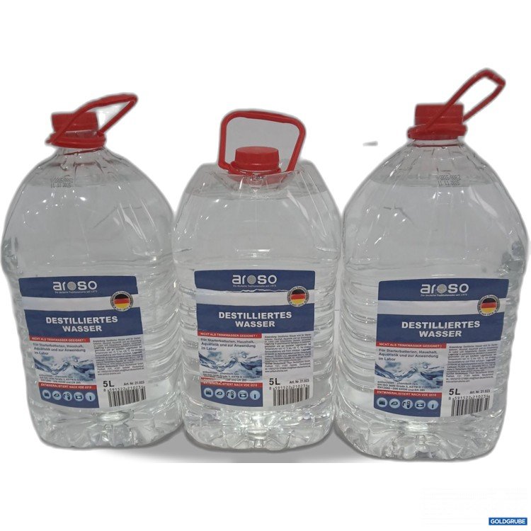 Artikel Nr. 995302 Artikel Nr. 995302: AROSO Destilliertes Wasser 3x je 5l