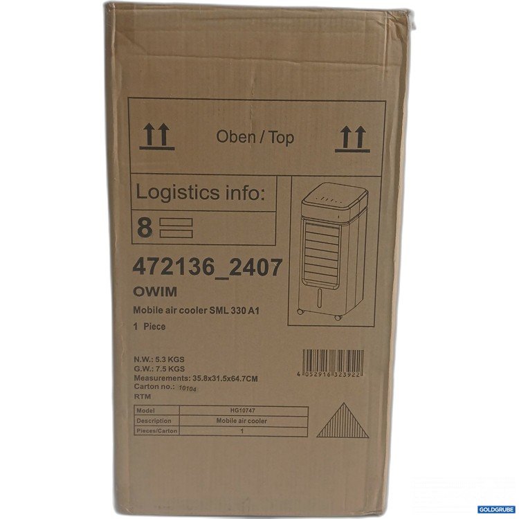 Artikel Nr. 996302: Mobile air cooler HG10747 