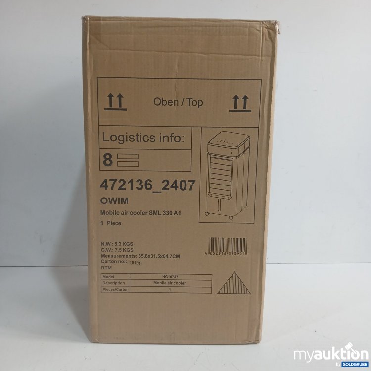 Artikel Nr. 996302: Mobile air cooler HG10747 