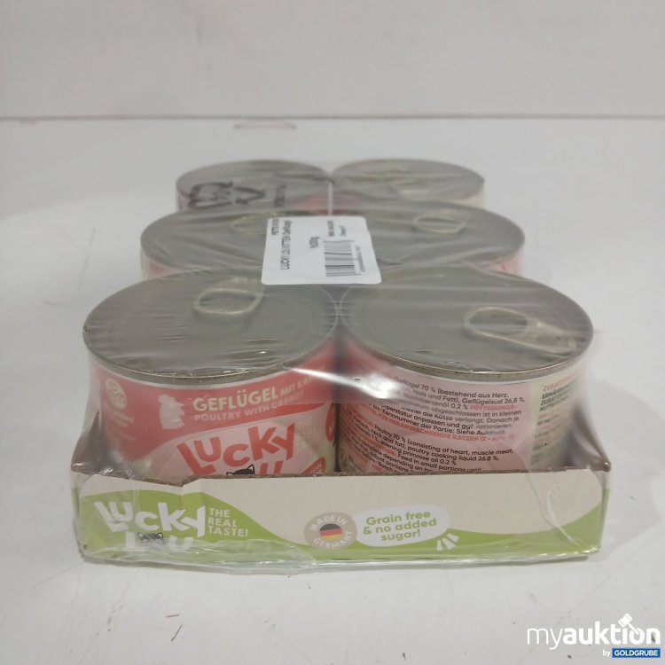 Artikel Nr. 477303 Artikel Nr. 477303: Lucky Lou Kitten Geflügel 6x200g