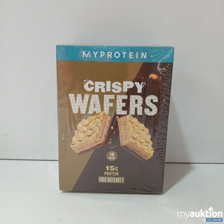 Artikel Nr. 770303 Artikel Nr. 770303: CRISPY WAFERS 15g Protein 10x41g