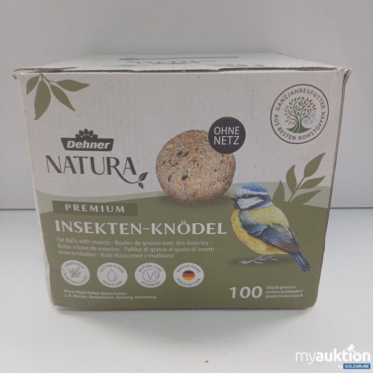 Artikel Nr. 865303 Artikel Nr. 865303: Dehner Natura Premium Insekten-Knödel 100 Stück