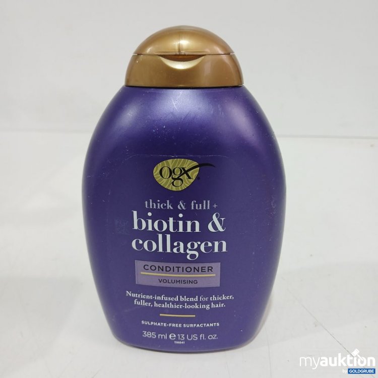 Artikel Nr. 918303 Artikel Nr. 918303: OGX thick & full + biotin & collagen Conditioner 385ml