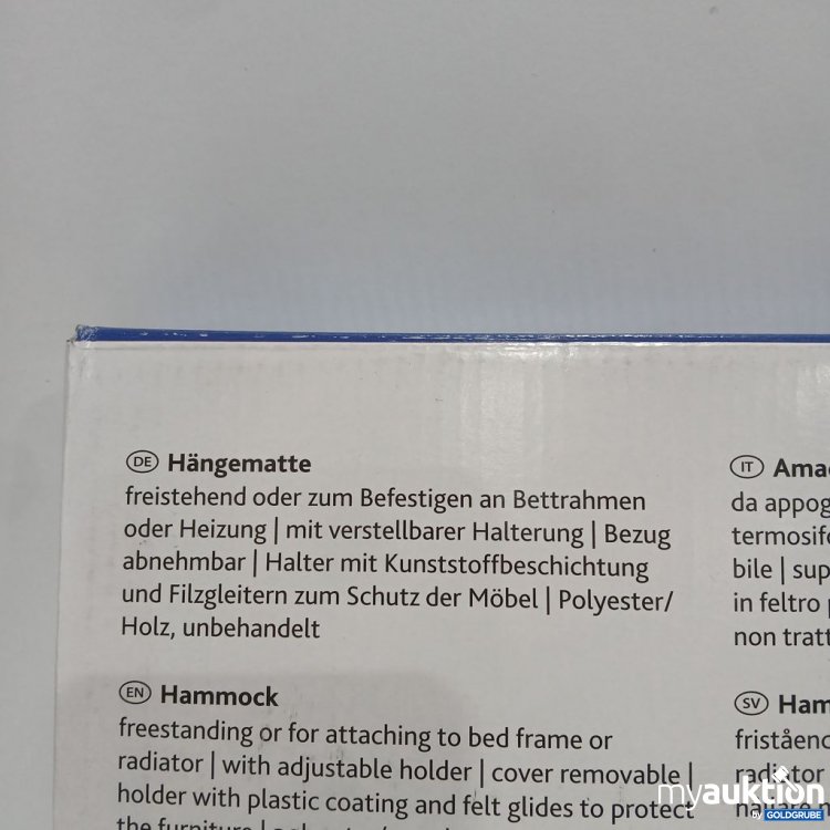 Artikel Nr. 921303: TRIXIE Hängematte Heimtierbedarf Freistehend oder zum Befestigen 47x24x38cm